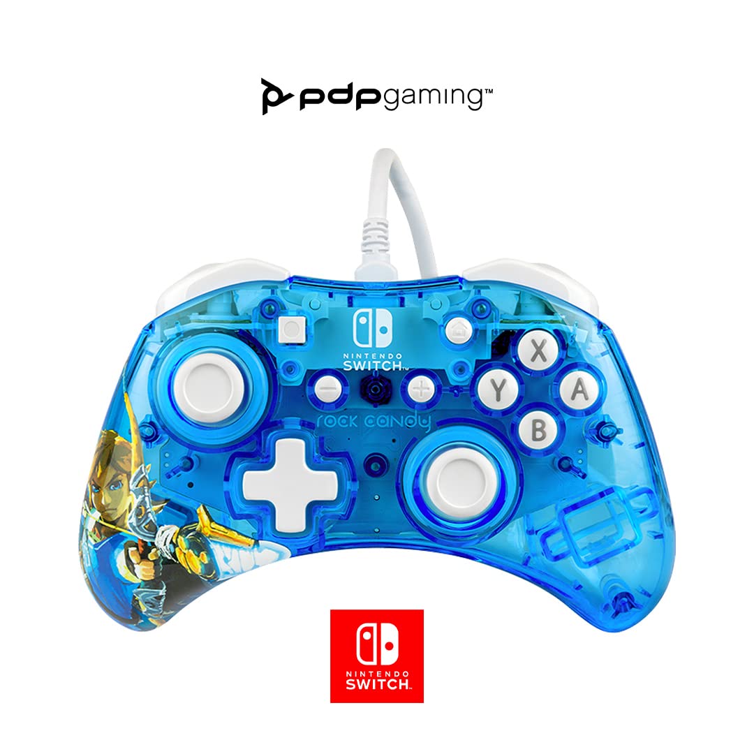 Mando Nintendo Switch Rock Candy Con Cable Zelda Mando Nintendo Switch Rock Candy Con Cable Zelda